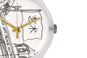 Blanco y negro: el Swatch Art Peace Hotel