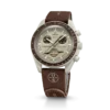Correa de caucho MoonSwatch marrón/beige