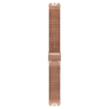 Correa de malla de acero inoxidable con acabado PVD en oro rosa de la línea Skin
