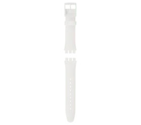 Correa de silicona blanca New Gent