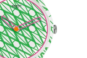 Dúo en verde y rosa