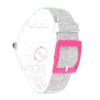 Dúo en verde y rosa