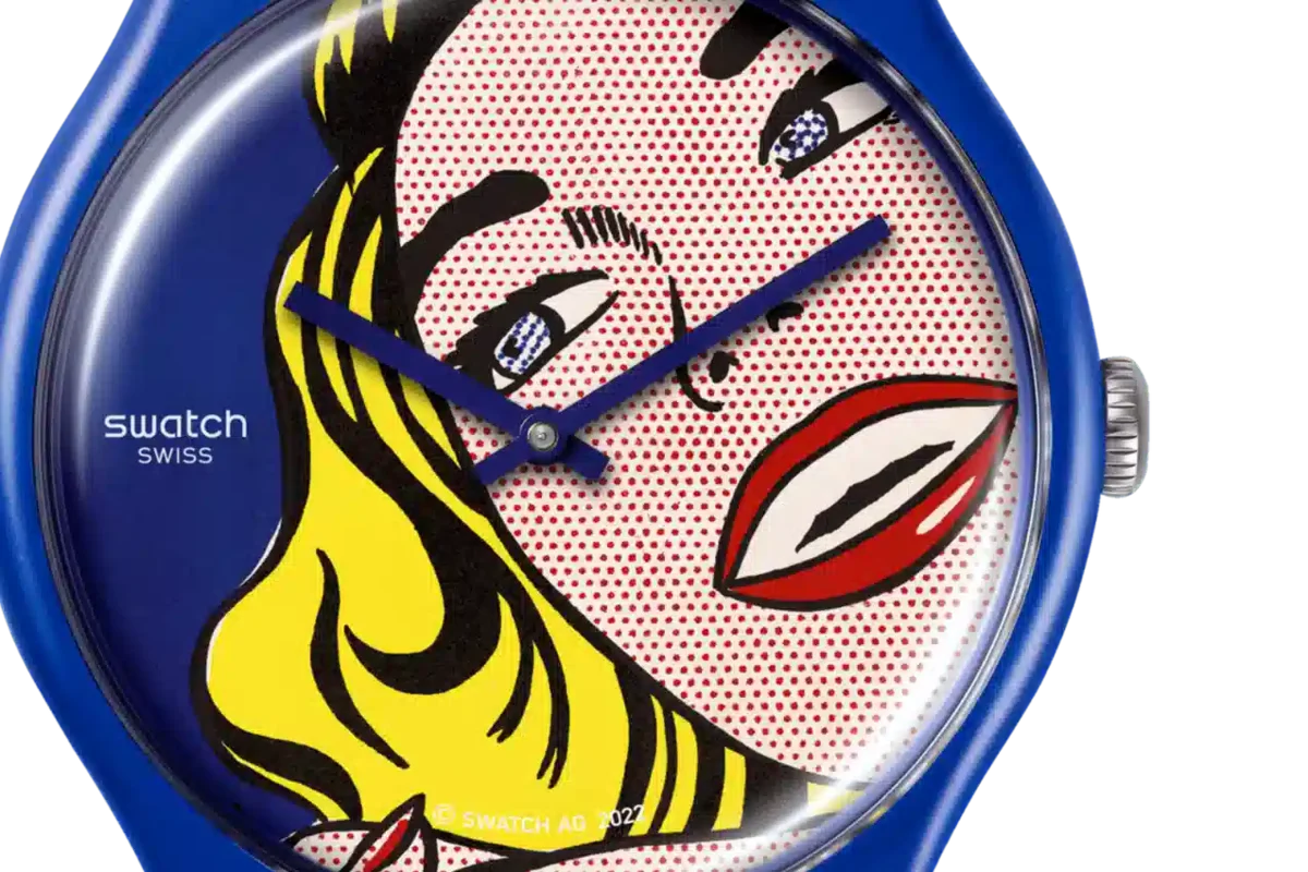 «Girl» de Roy Lichtenstein, el reloj