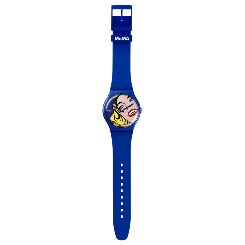 «Girl» de Roy Lichtenstein, el reloj