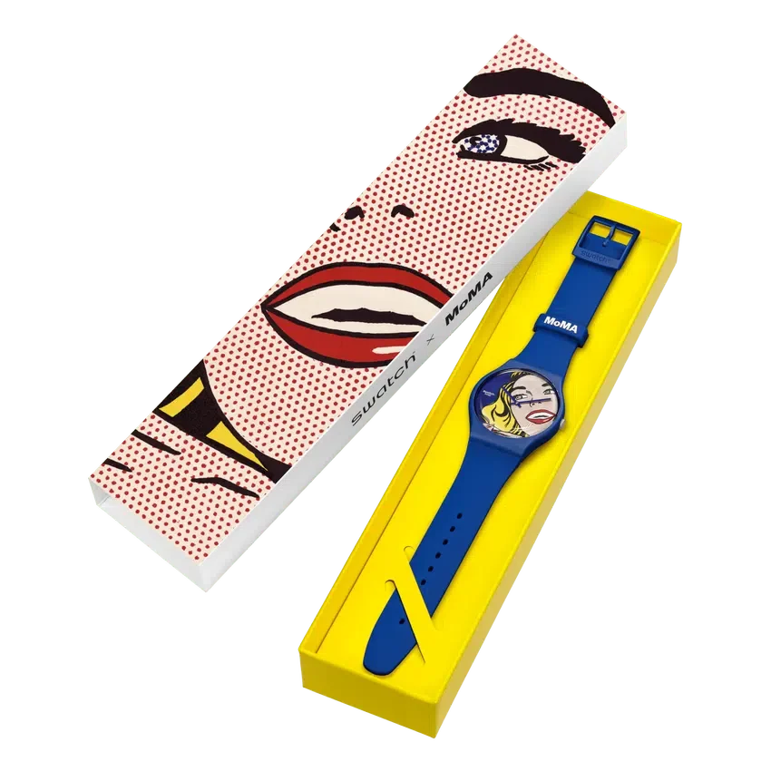 «Girl» de Roy Lichtenstein, el reloj