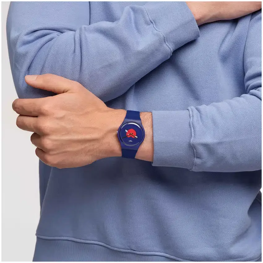 «Heart in Blue» de Swatch