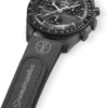 MoonSwatch Gris oscuro/Negro de caucho