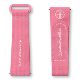 MoonSwatch rosa/caucho rosa