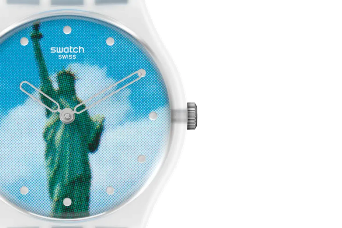New York de Tadanori Yokoo, el reloj