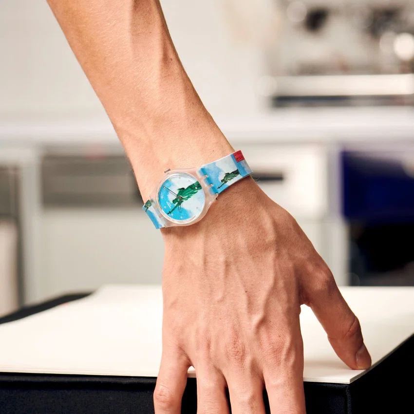 New York de Tadanori Yokoo, el reloj