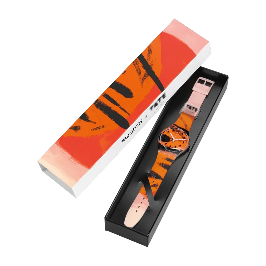 «Orange and Red on Pink» de Barns-Graham