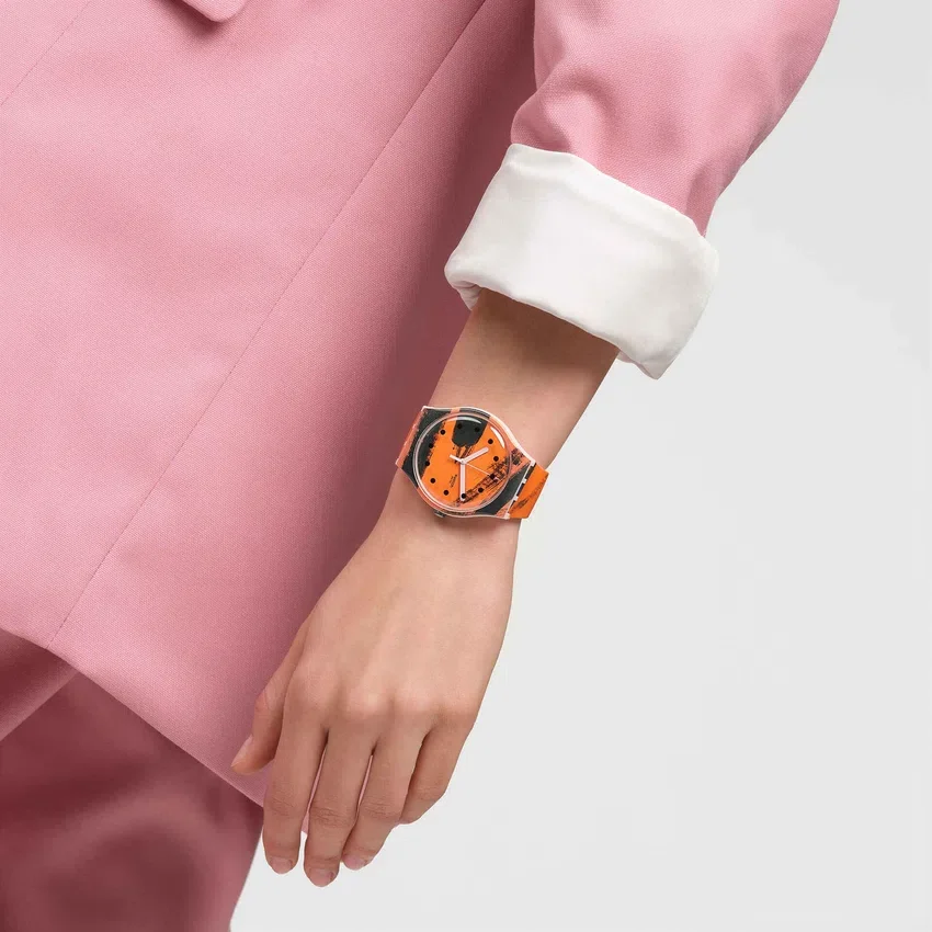 «Orange and Red on Pink» de Barns-Graham