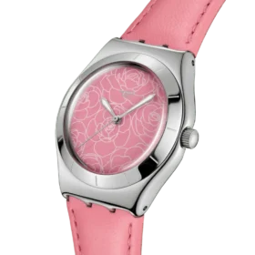 Promesa de pétalos rosas