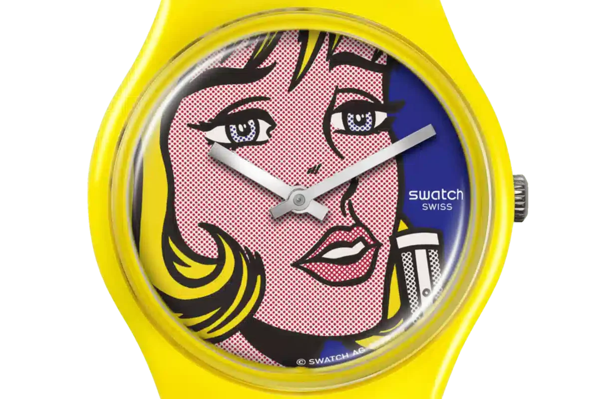 Reverie de Roy Lichtenstein, el reloj