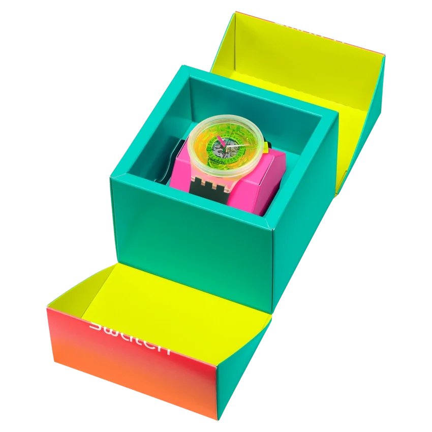 Swatch deslumbrado por el Neon