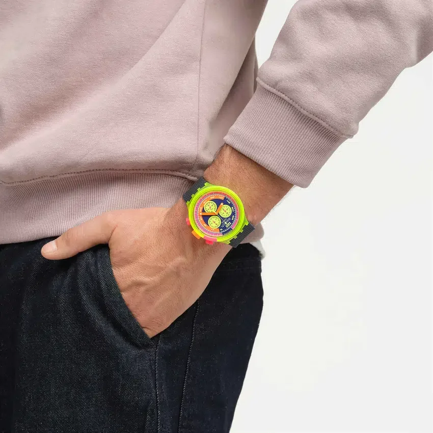 Swatch Neon al máximo