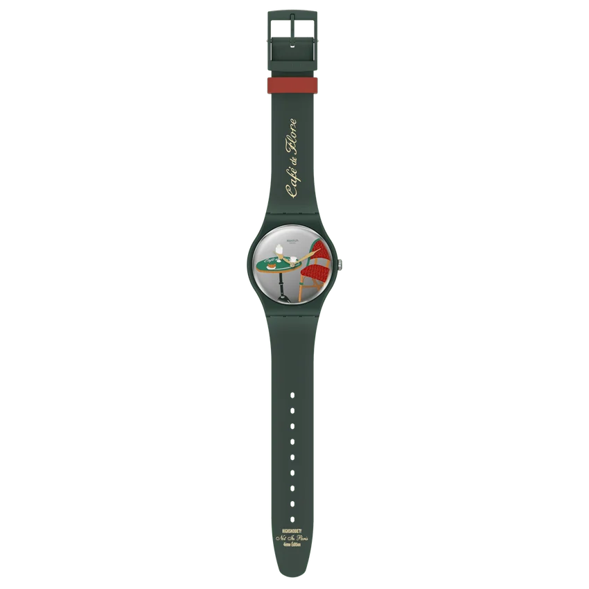 Swatch X Café De Flore para Not in Paris