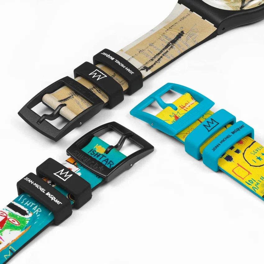Tríptico Swatch X Jean-Michel Basquiat